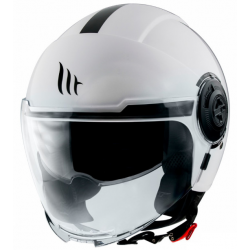 Casca pentru scuter MT VIALE S SOLID A0 GLOSS WHITE Casca pentru scuter MT VIALE S SOLID A0 GLOSS WHITE