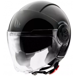 Casca pentru scuter MT VIALE S SOLID A1 GLOSS BLACK Casca pentru scuter MT VIALE S SOLID A1 GLOSS BLACK