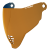 Viziera pentru casca ICON AIRFLITE Bronze/Brown Viziera pentru casca ICON AIRFLITE Bronze/Brown thumb