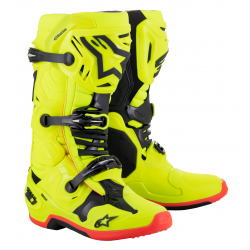 Cizme motocross ALPINESTARS TECH 10 YLW/BK/RD