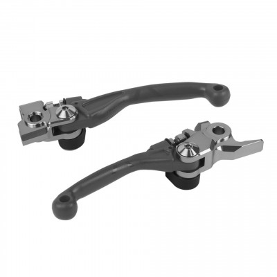 Set de manete POLISPORT Pivot Lever Set KTM85SX GREY