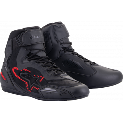 Ghete moto ALPINESTARS Faster-3 Rideknit RED/GREY/BLACK Ghete moto ALPINESTARS Faster-3 Rideknit RED/GREY/BLACK