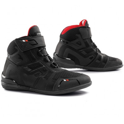 Ghete moto Falco maxx-tech 1 air, Negru