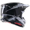 Casca motocross ALPINESTARS SM10 AMP BLK/WT thumb