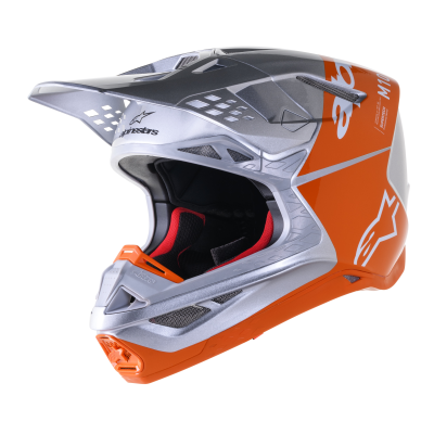 Casca motocross ALPINESTARS SM10 FLOOD ORAN