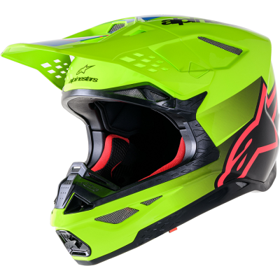 Casca motocross ALPINESTARS SM10 UNIT YL/BK