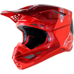 Casca motocross ALPINESTARS SM10 FLOOD RED thumb