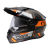 Casca enduro D-SRS SQUARE V.24 BLACK/GRAY/ORANGE Casca enduro D-SRS SQUARE V.24 BLACK/GRAY/ORANGE thumb