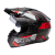 Casca enduro D-SRS SQUARE V.24 BLACK/GRAY/RED Casca enduro D-SRS SQUARE V.24 BLACK/GRAY/RED thumb
