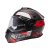 Casca enduro D-SRS SQUARE V.24 BLACK/GRAY/RED Casca enduro D-SRS SQUARE V.24 BLACK/GRAY/RED thumb