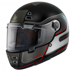 Casca MT JARAMA BAUX E15 MATT FLUOR RED Casca MT JARAMA BAUX E15 MATT FLUOR RED