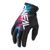 Manusi motocross pentru dame O’NEAL MATRIX VOLTAGE BLACK/MULTI