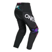 Pantaloni motocross pentru dame O’NEAL ELEMENT VOLTAGE BLACK/MULTI thumb