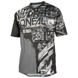 Tricou ciclism MATRIX FR RIDE BLACK/GRAY V.24