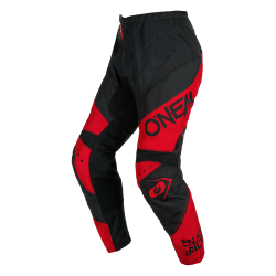 Pantaloni motocross O'NEAL ELEMENT RACEWEAR BLACK/RED V.24