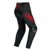 Pantaloni motocross O'NEAL ELEMENT VOLTAGE BLACK/RED thumb