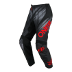 Pantaloni motocross O'NEAL ELEMENT VOLTAGE BLACK/RED thumb