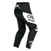 Pantaloni motocross O'NEAL ELEMENT WARHAWK BLACK/WHITE thumb