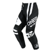 Pantaloni motocross O'NEAL ELEMENT WARHAWK BLACK/WHITE thumb