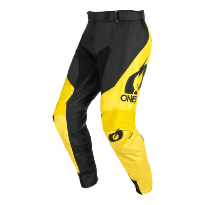 Pantaloni motocross O'NEAL MAYHEM HEXX BLACK/YELLOW V.24