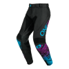 Pantaloni motocross O'NEAL MAYHEM SCARZ BLACK/BLUE V.24