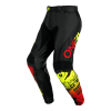Pantaloni motocross O'NEAL MAYHEM SCARZ BLACK/RED V.24