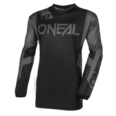 Bluza motocross O`NEAL ELEMENT racewear V.24 Negru/Gri