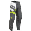 Pantaloni motocross pentru copii THOR YOUTH SECTOR CHECKER GRAY/ACID