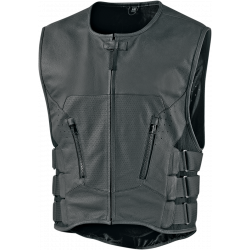 Vesta moto de piele ICON Regulator™ D30® Vesta moto de piele ICON Regulator™ D30®