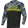 Bluza motocross pentru copii THOR YOUTH SECTOR DIGI BLACK/ACID
