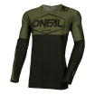Bluza motocross O'NEAL MAYHEM HEXX V.24, Negru/Verde thumb