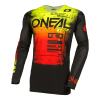 Bluza motocross O'NEAL MAYHEM SCARZ V.24, Negru/Rosu