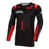 Bluza motocross O'NEAL PRODIGY FIVE THREE V.24, Negru/Alb