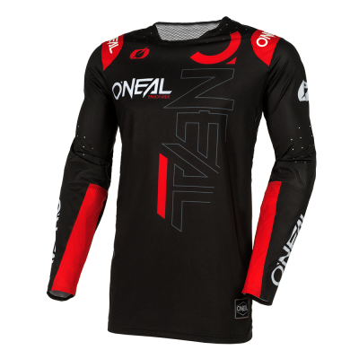 Bluza motocross O'NEAL PRODIGY FIVE THREE V.24, Negru/Alb