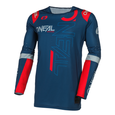 Bluza motocross O'NEAL PRODIGY FIVE THREE V.24, Albastru/Rosu