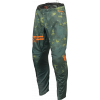 Pantaloni motocross pentru copii THOR YOUTH SECTOR DIGI GREEN/ORANGE