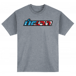 Tricou moto ICON Old Glory™ BK-HT Tricou moto ICON Old Glory™ BK-HT