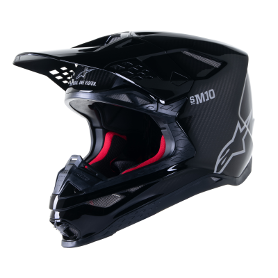 Casca motocross ALPINESTARS SM10 SOLID CARB