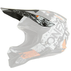 Viziera pentru casca O'NEAL SCARZ BLACK/GRAY/ORANGE