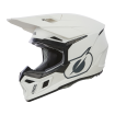 Casca motocross O'NEAL 3SERIES SOLID V.24, Alb thumb