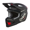 Casca motocross O'NEAL 3SERIES HEXX V.24, Negru/Rosu thumb
