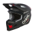Casca motocross O'NEAL 3SERIES HEXX V.24, Negru/Rosu thumb