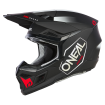 Casca motocross O'NEAL 3SERIES HEXX V.24, Negru/Rosu thumb