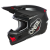 Casca motocross O'NEAL 3SERIES HEXX V.24, Negru/Rosu thumb
