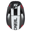 Casca motocross O'NEAL 3SERIES HEXX V.24, Negru/Rosu thumb