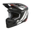 Casca motocross  O'NEAL 3SERIES VERTICAL V.24, Negru/Alb thumb