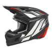 Casca motocross  O'NEAL 3SERIES VERTICAL V.24, Negru/Alb thumb