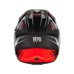 Casca motocross  O'NEAL 3SERIES VERTICAL V.24, Negru/Alb thumb