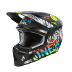 Casca motocross pentru copii O'NEAL 3SERIES RANCID V.24, Negru/Alb thumb