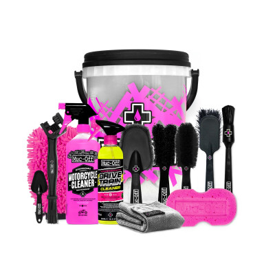 Kit pentru curatare precisa MUC-OFF DEEP CLEAN BUCKET KIT POWERSPORTS